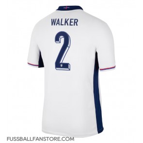 England Kyle Walker #2 Replik Heimtrikot EM 2024 Kurzarm